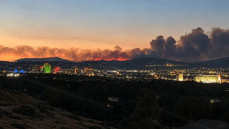 FEMA approves grant to help Nevada fight Bug Fire threatening 1,800 homes