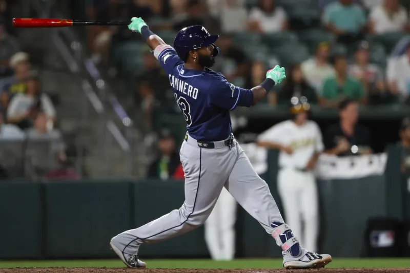 Rays rally with an eight-run eighth, beat the Athletics 10-6