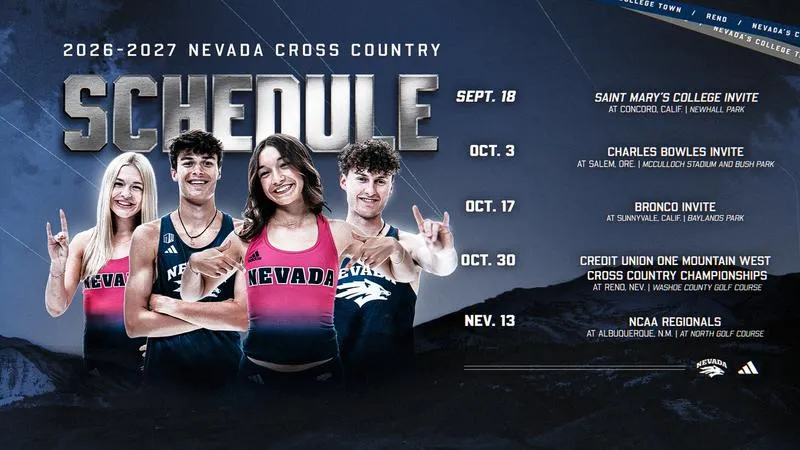Nevada Cross Country announces schedule for 2026 season