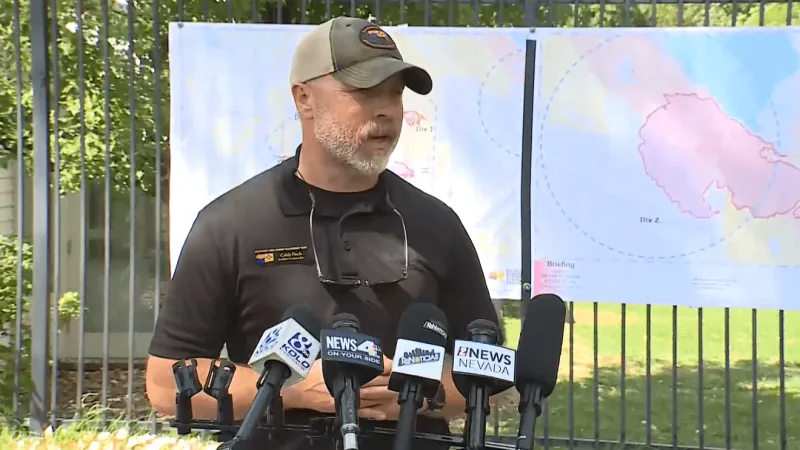 WATCH: Press briefing on Bug and Fred Mountain, Stallion fires