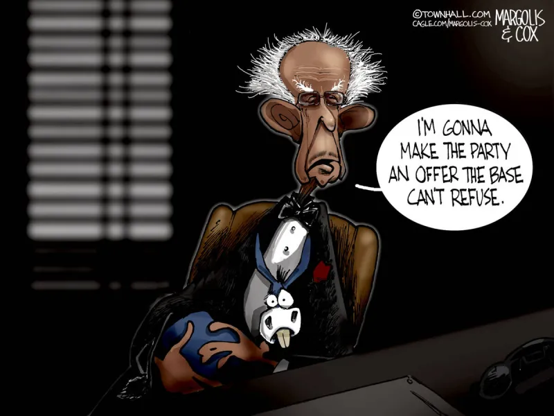CARTOONS: Bernie makes Democrats an offer they can't refuse