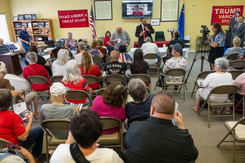 General election candidates meet at Nye County Republican Party debates and town hall