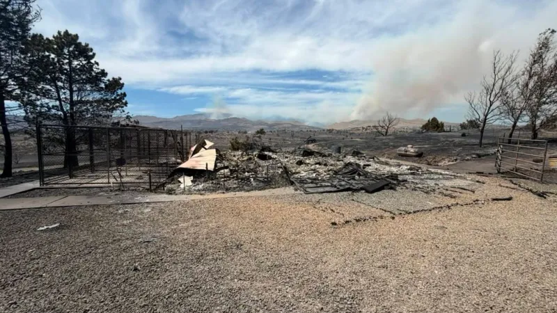 'It was gone in an hour': Cold Springs couple shares their story after losing home