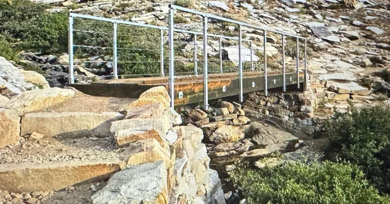 Lamoille Canyon has new trail bridge