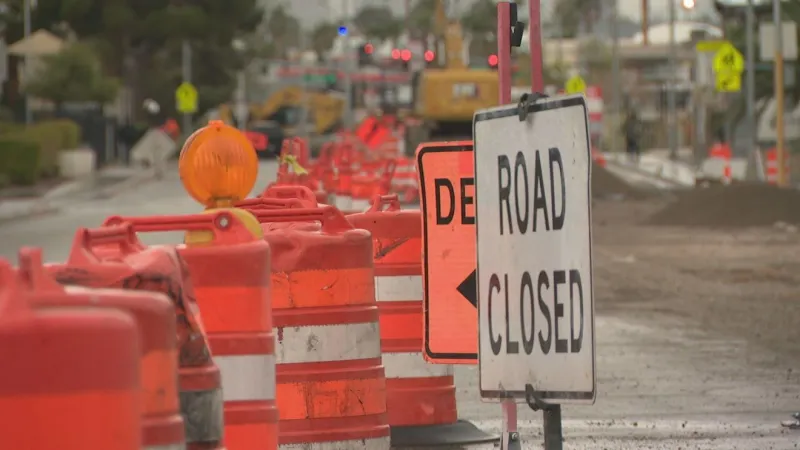 Golden Valley Road under U.S. 395 to close overnight Aug. 17-22 for construction
