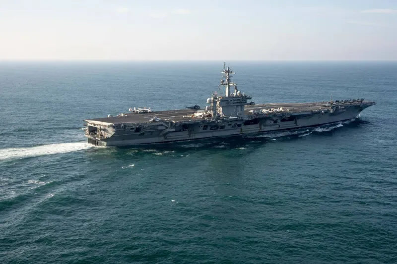 New aircraft carrier heads toward Mideast after reports of issues on long-deployed USS Lincoln