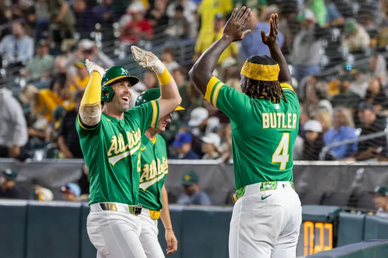 Athletics top Rangers, snap 3-game losing streak