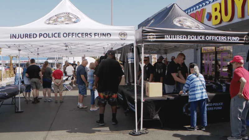 Injured Police Officers Fund hosts fundraiser for slain LVMPD officer's family
