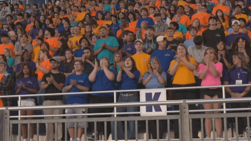 UNR welcomes 4,000 new members of the wolfpack at Mackay Stadium