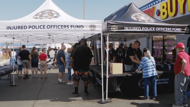 Las Vegas rallies to support family of fallen Metro Officer Austin Abdelnabi