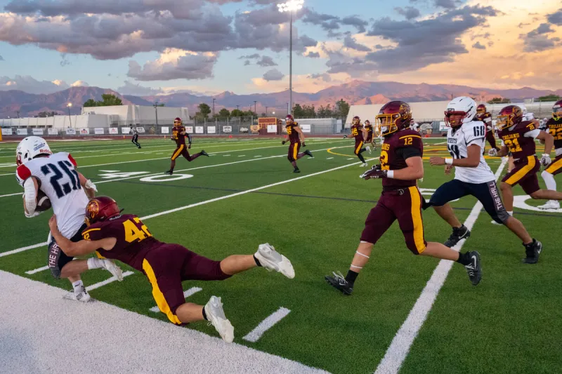 Pahrump Valley football runs past Providence Hall 29-6 in season opener