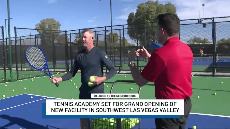 All In Tennis Academy team talks process of opening new southwest Las Vegas facility