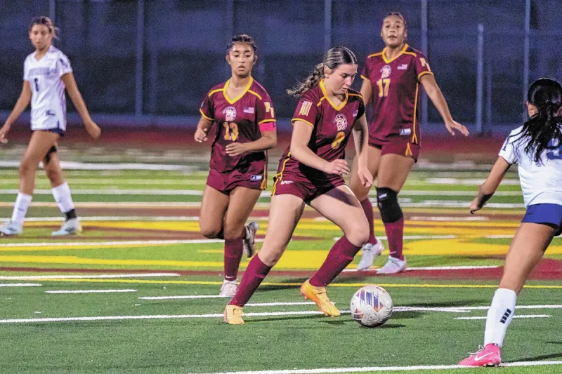 Young Pahrump Valley girls soccer team aiming high in 2026