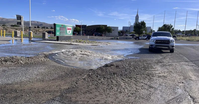 Elko crews respond quickly to major water main break