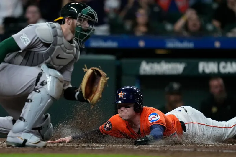 A's blanked by AL West-leading Astros