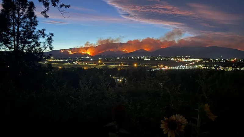 Hawk Fire near Peavine Mountain now more than 10,000 acres; evacuations in place
