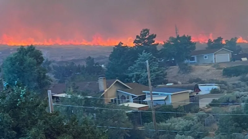 Hawk Fire grows to 10,522 acres northwest of Reno; 0% contained
