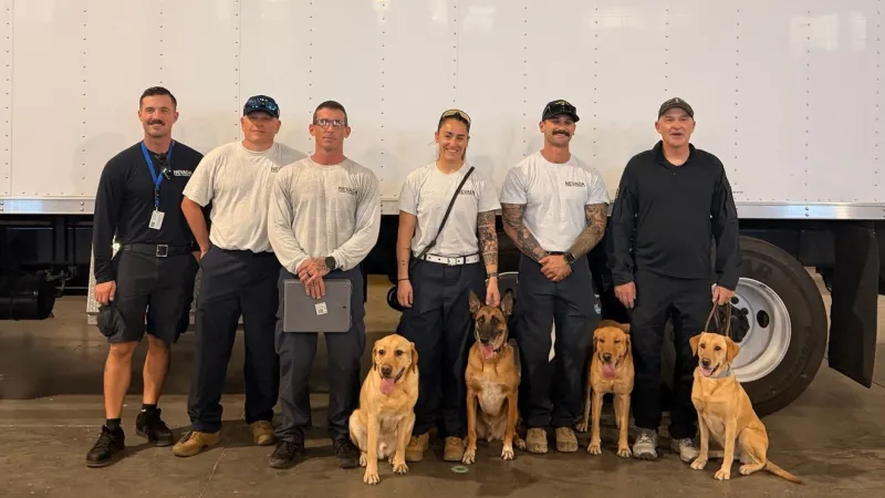 Nevada Task Force 1 deploys to support response, recovery from Hawk Fire in Washoe County