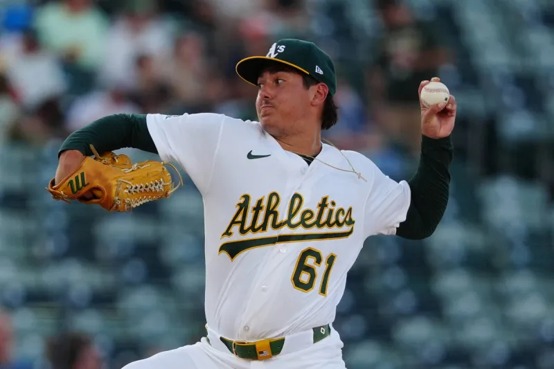 Jump strikes out 9, Cortes homers to lift A's over the Twins