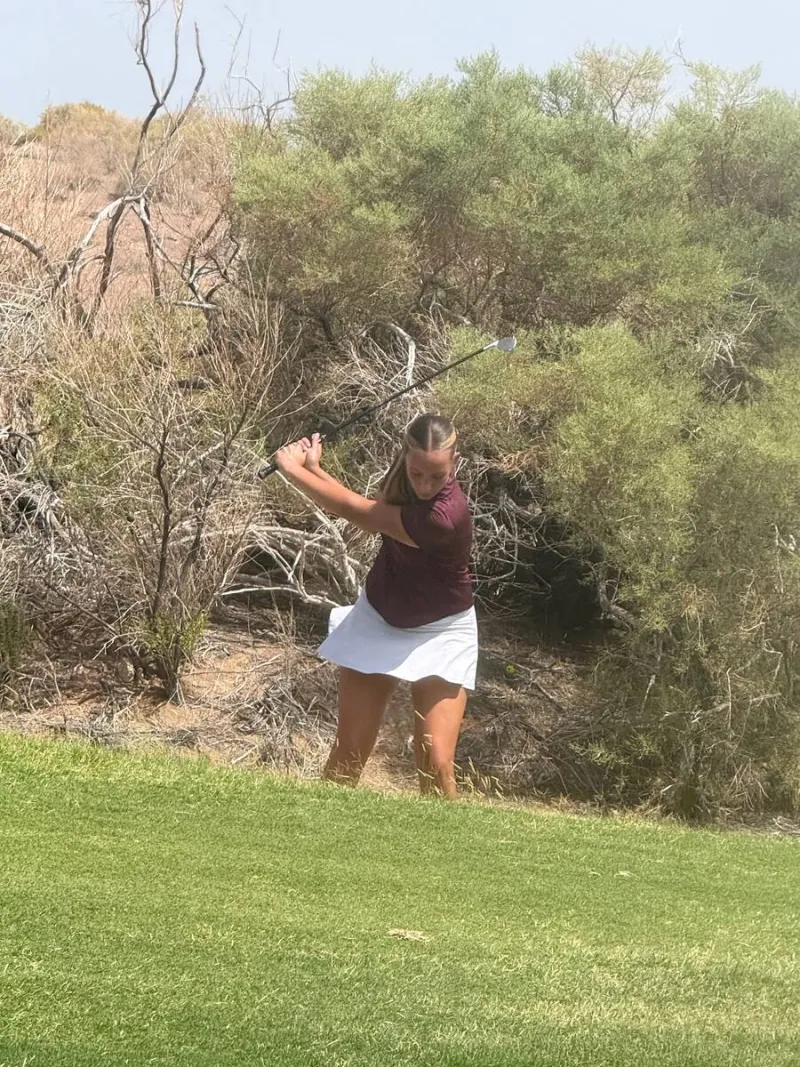 Pahrump Valley girls golf: Saldana cuts five strokes on same Boulder Creek nine