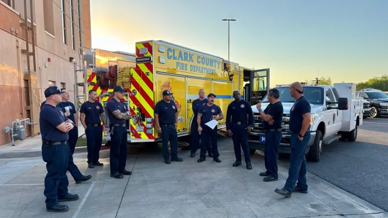 Southern Nevada crews deploy to Elko County communities battling wildfires