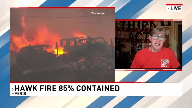 Fifth-generation Nevadan describes how the Hawk Fire impacted his family and community