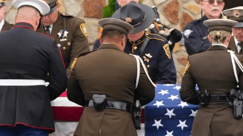 Slain Las Vegas police Officer Austin Abdelnabi is laid to rest in South Carolina