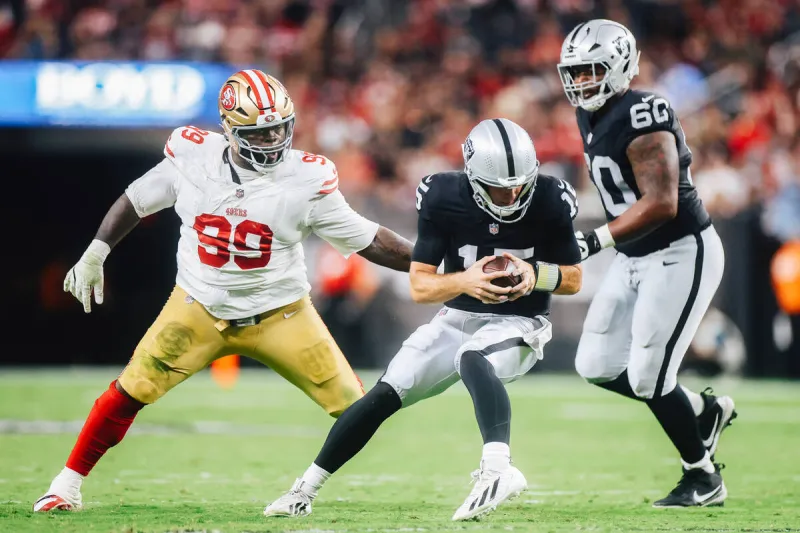 How Raiders' Fernando Mendoza has grown 'exponentially' despite preseason numbers