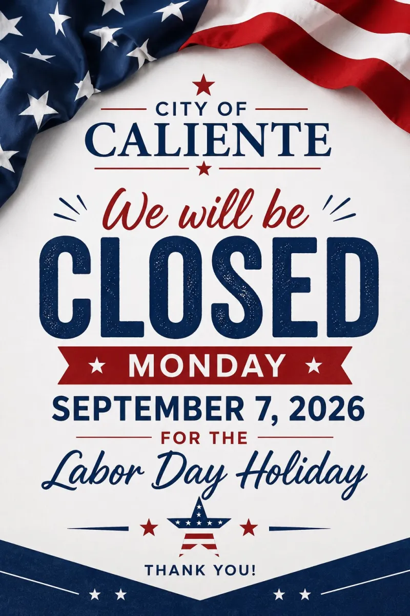 City Offices Closed for Labor Day Holiday