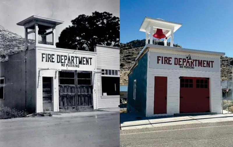 Pioche Fire Department to open restored historic firehouse during Labor Day weekend