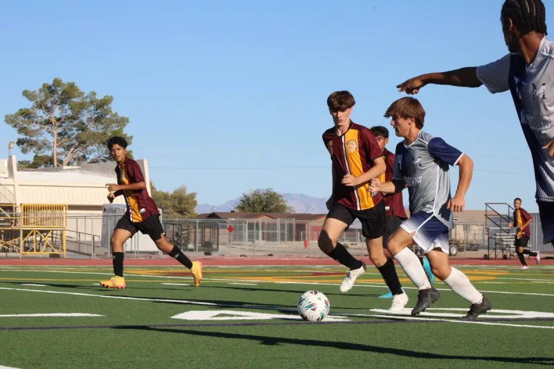 Pahrump Valley boys soccer falls 4-2 at The Meadows after goalkeeper change