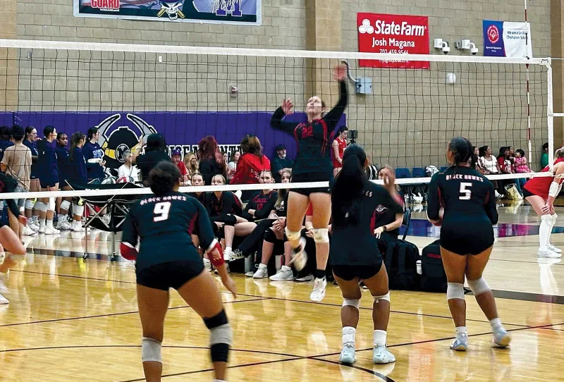 Lady Lynx play seven, watch No. 1 Nebraska over two days in Vegas