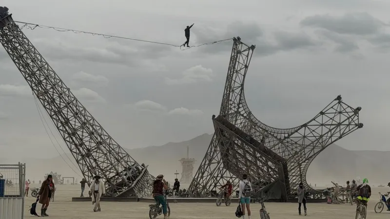 Covered in Dust and Loving It: The Appeal of Burning Man's "Type 2 Fun"
