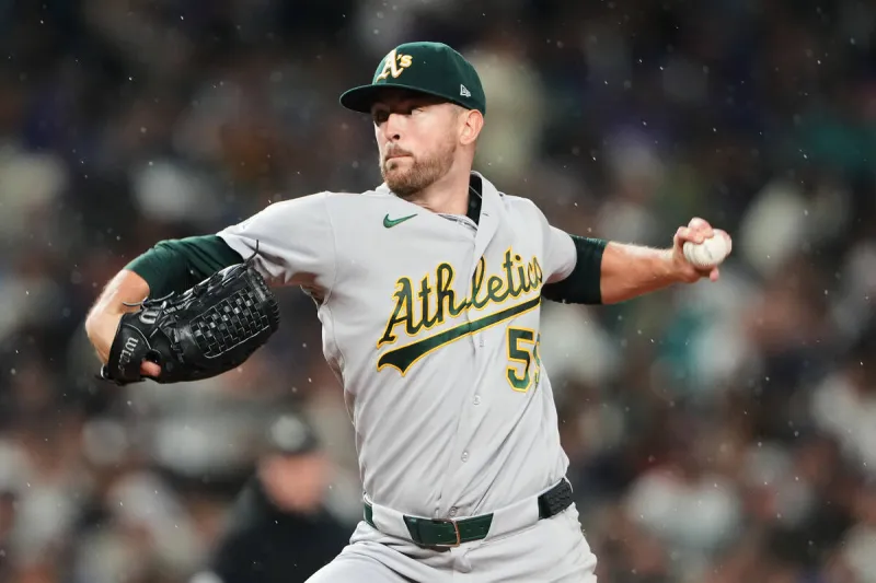 Springs throws 7 shutout innings, Muncy homers as A's beat Mariners 6-2