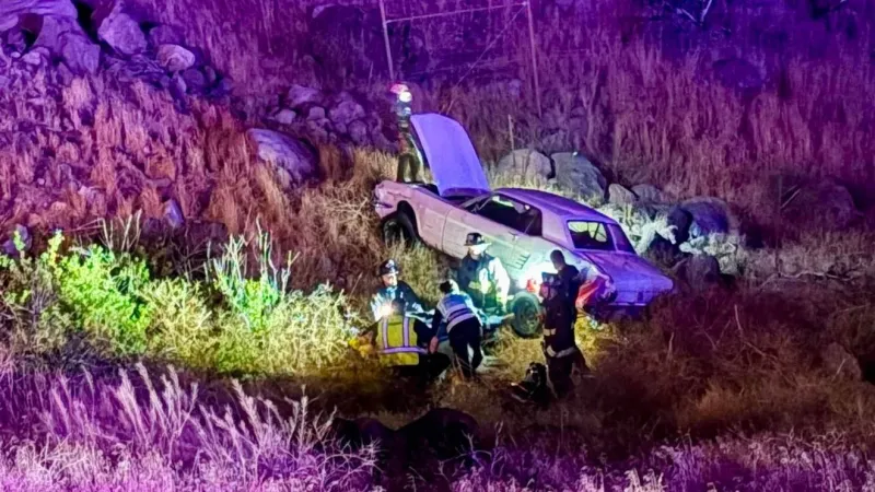 Overnight crash near Joy Lake triggers TMFR rope rescue operation
