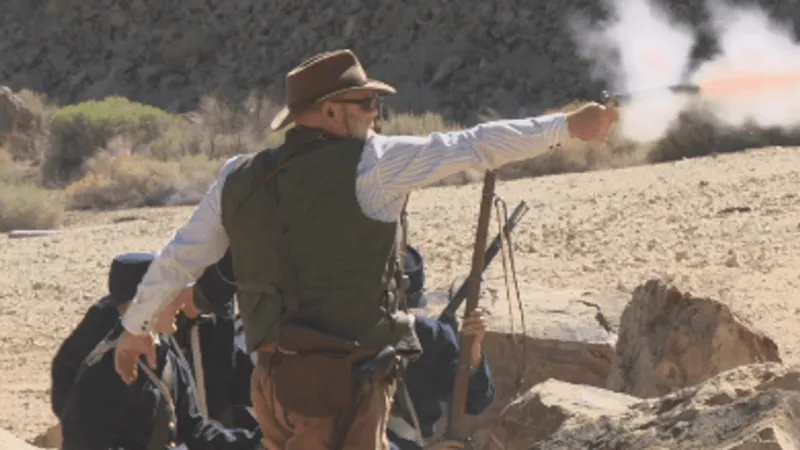 Virginia City celebrates 'Heritage Days' with Civil War battle reenactment