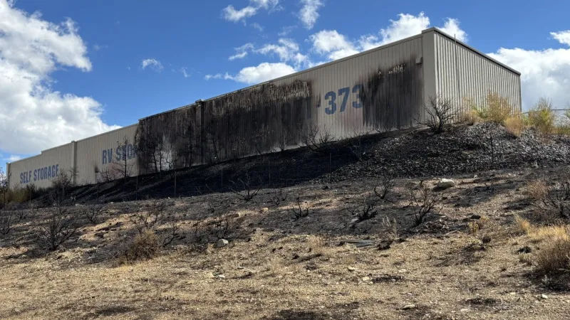 Storage customers north of Reno face insurance questions after Hawk Fire destroys units