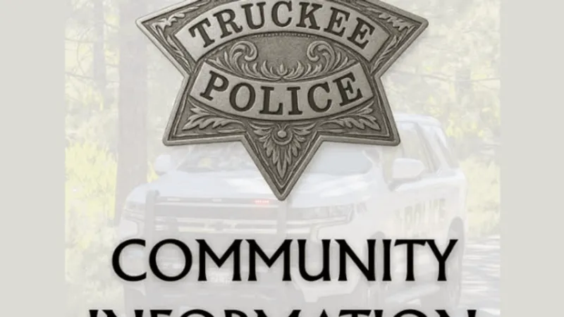 Truckee police arrest wanted man after foot chase near Highway 89 South