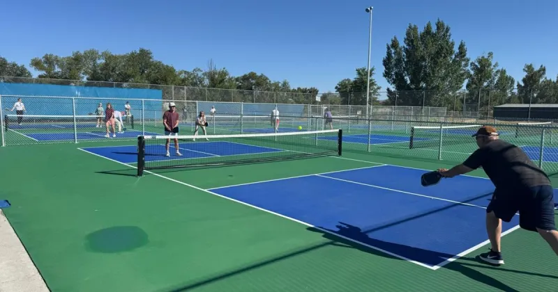 City staff are fixing pickleball court issues