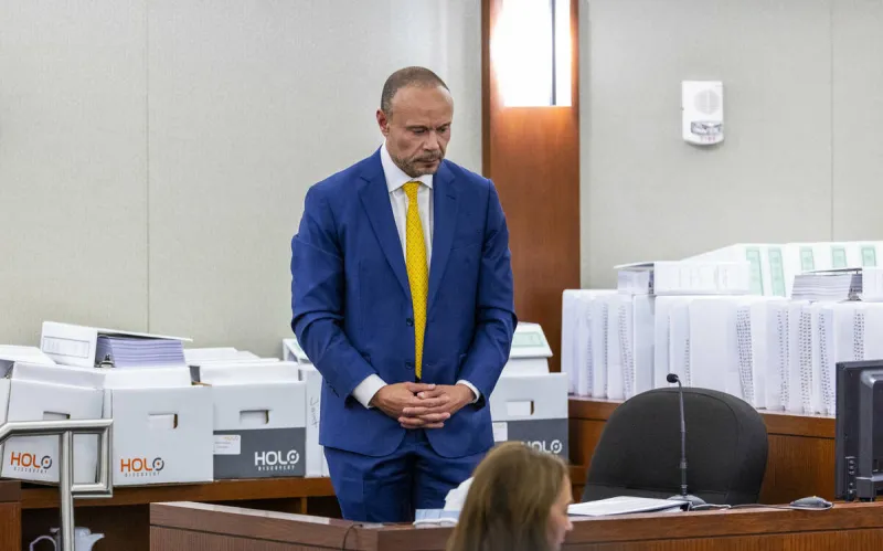 Former FBI deputy director testifies in Las Vegas trial over app