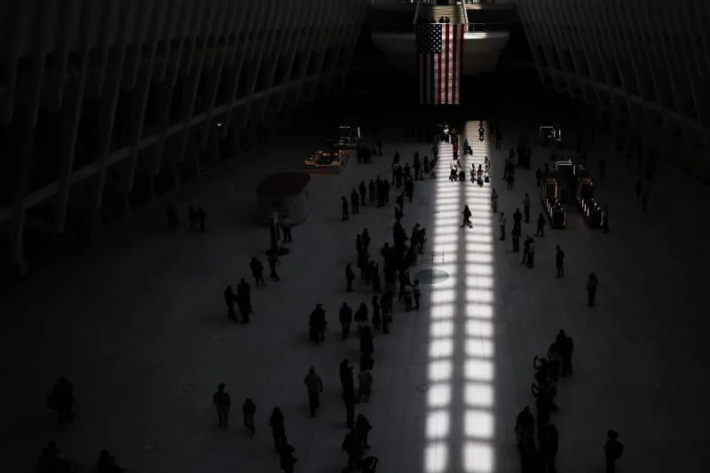 A morning commute became a 9/11 escape from Lower Manhattan