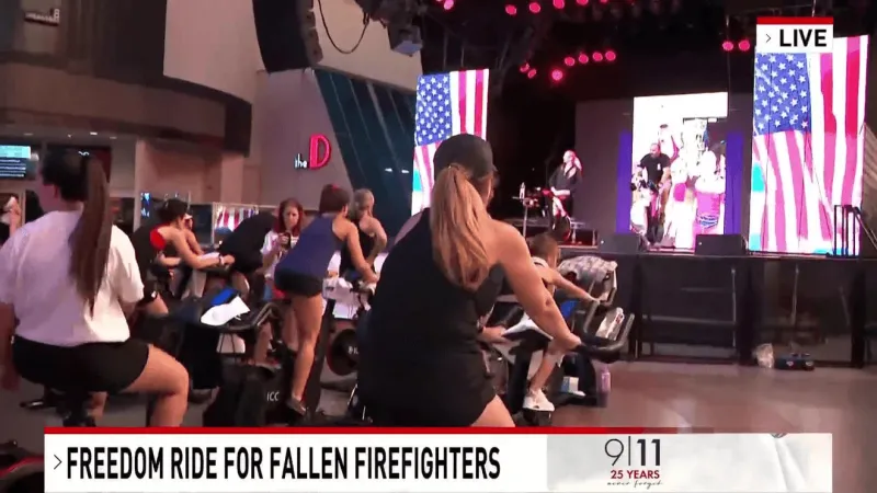 343 minutes to honor the 343 heroes: PFFN brings 9/11 Freedom Ride to Fremont Street