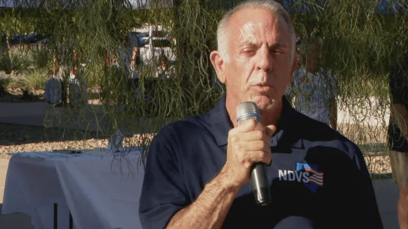 Governor Joe Lombardo speaks at Henderson 9/11 Community Day of Service event