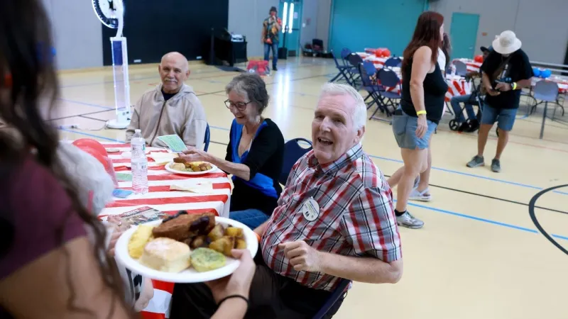 Hundreds gather at Whitney Recreation Center for National Grandparents Day community day