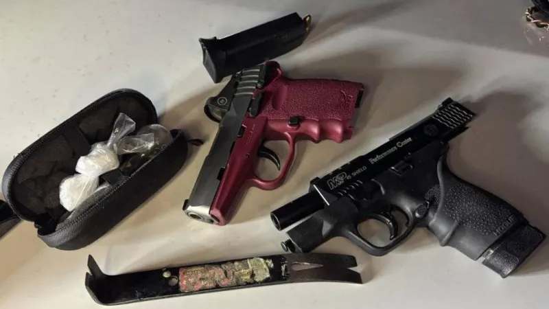 Multiple suspects arrested as deputies seize illegal guns, drugs during patrol shift