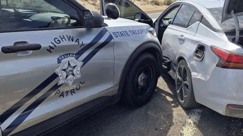 Multi-agency pursuit of stolen vehicle leads to two arrests in Churchill County