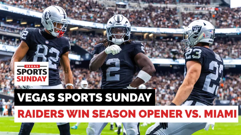 Vegas Sports Sunday: Raiders begin Kubiak era with win