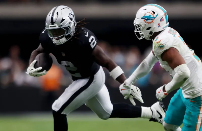 Graney: What ankle? Ashton Jeanty puts on show in Raiders' season-opening win