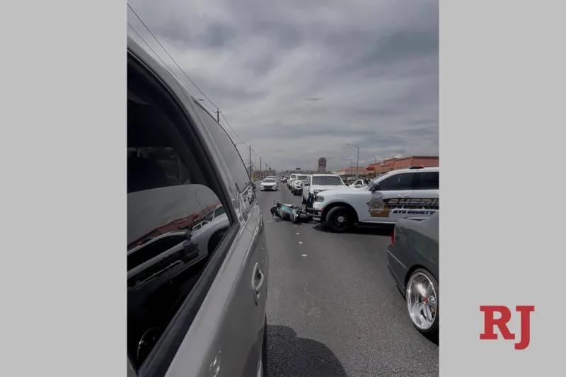 Questions remain about deputy's pursuit of motorcycle in Las Vegas