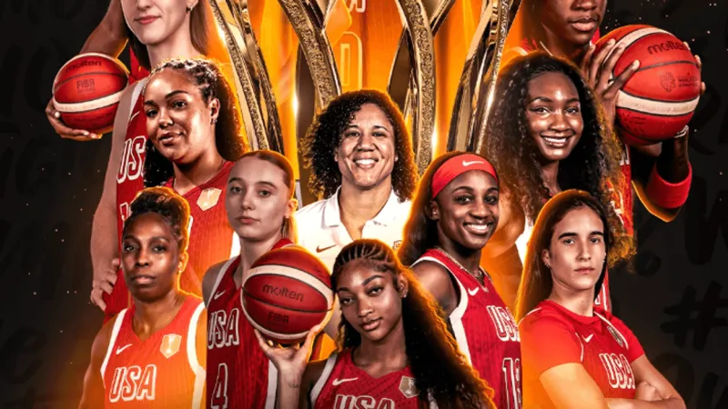 U.S. women win fifth straight FIBA World Cup title; two Aces players represent